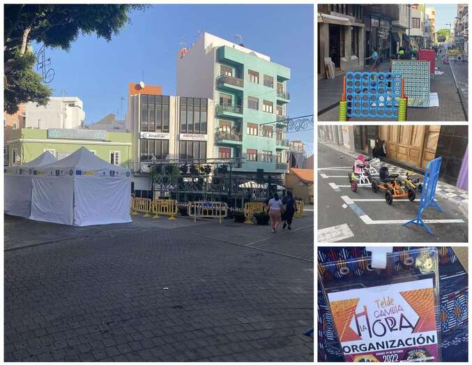 Los Llanos se preparar para los actos de Telde cambia la hora/TA.